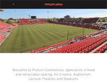 Tablet Screenshot of profurn.com.au